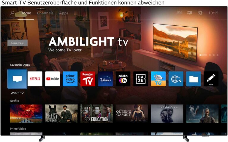 Fernseher Philips 48OLED760/12 – 48" 4K OLED Smart TV