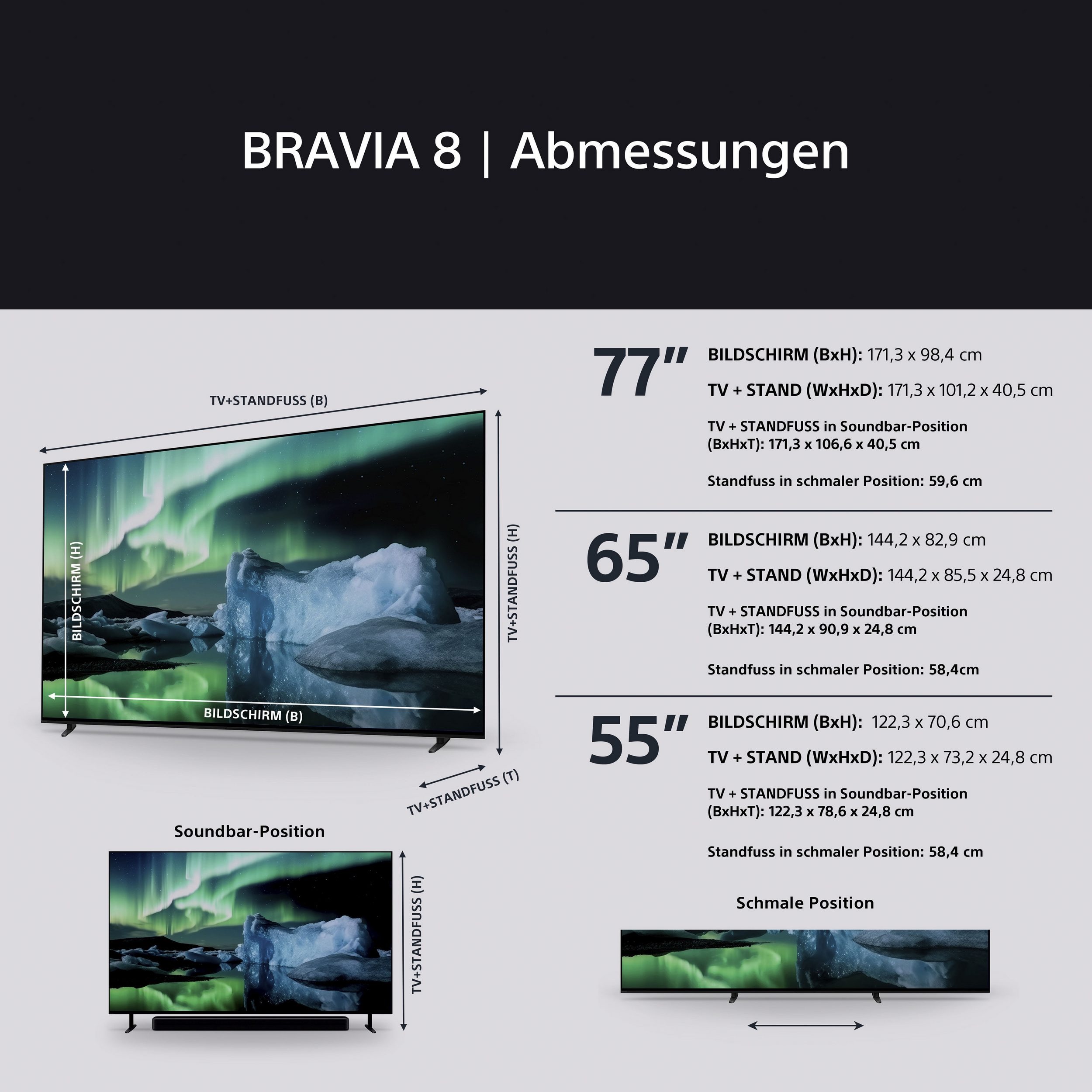 Fernseher Sony BRAVIA 8 XR80 – 4K OLED Smart TV – Image 7