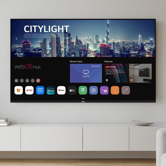 JTC 50" 4K Ultra HD Smart TV – mit webOS, Triple-Tuner, HDR, Dolby Digital Plus – Image 3