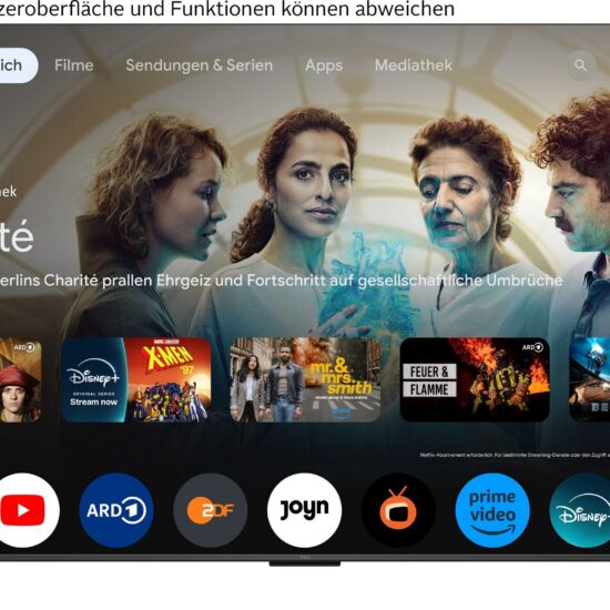 Fernseher TCL 65P81KXB 65" – QLED mit 144 Hz und Google TV für das perfekte Heimkinoerlebnis