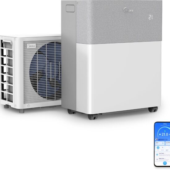 Split-Klimaanlage Midea PortaSplit Cool 8000 BTU – Flexible Plug-and-Play Kühlung ohne Montage – Image 4