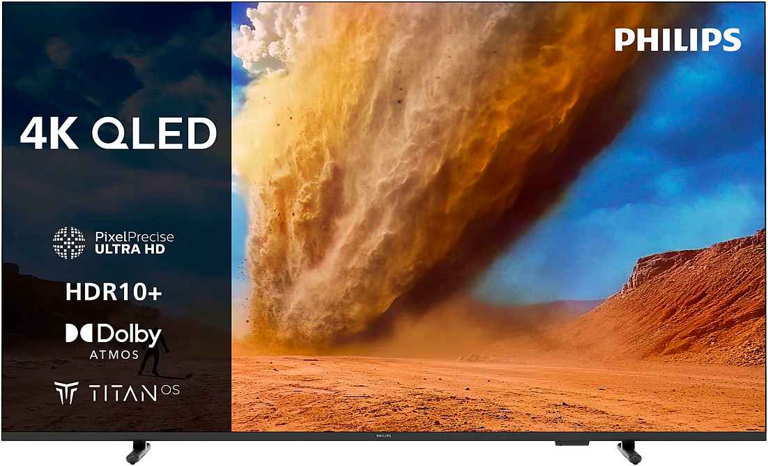 Fernseher Philips 75PUS7800/12 75 Zoll 4K QLED Smart TV – Image 2