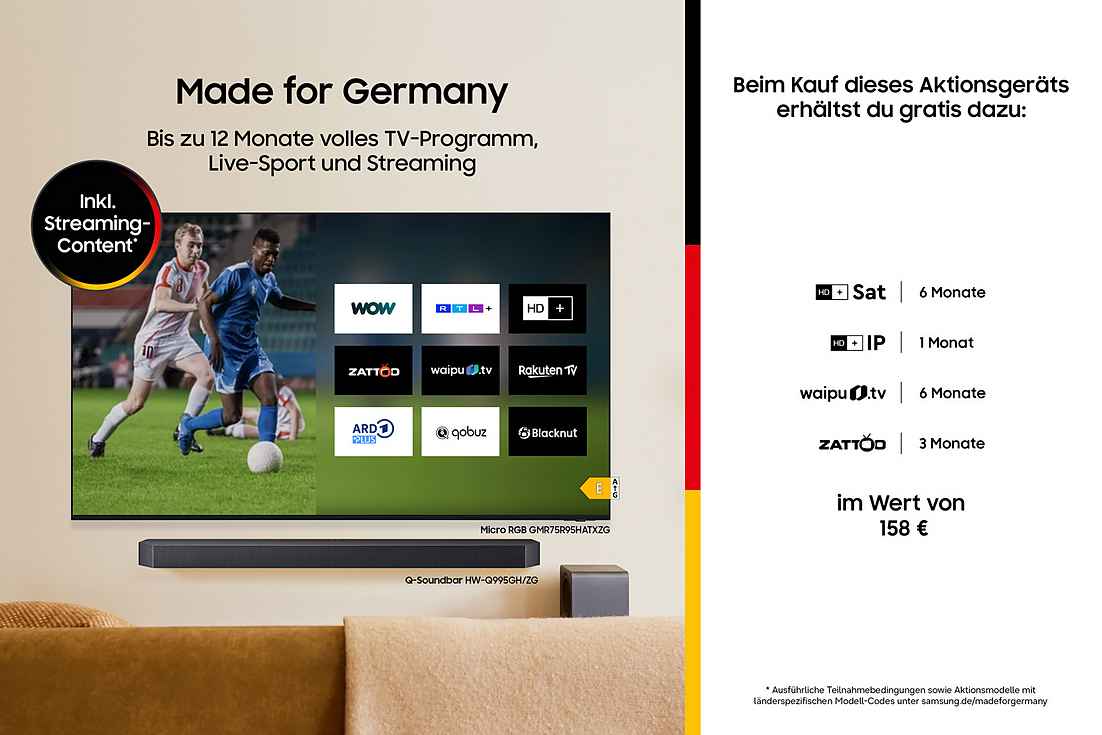 Fernseher Samsung Crystal UHD TV U7099F 4K Smart TV – Image 2