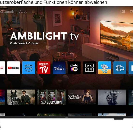 Smart TV Philips 75PUS8500/12 – 75 Zoll 4K LED mit 3-seitigem Ambilight, – Image 2