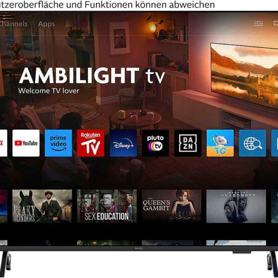 Philips 4K LED Smart TV 55PUS8000/12 – 3-seitiges Ambilight – Image 3