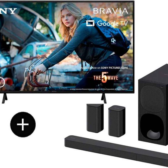 Set Sony 65X75WL 65" & HT-S20R 5.1-Kanal-Soundbar – X1-Prozessor, Dolby Vision,