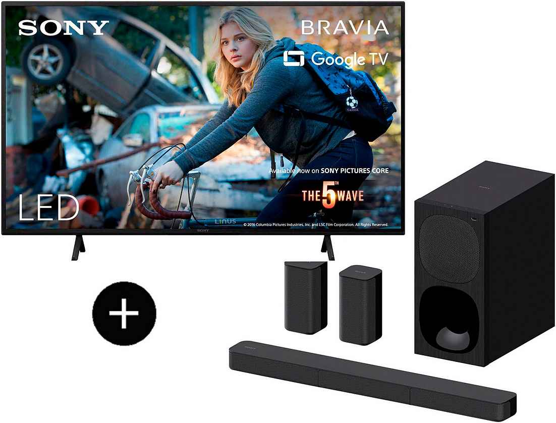 Set Sony 65X75WL 65" & HT-S20R 5.1-Kanal-Soundbar – X1-Prozessor, Dolby Vision, – Image 1