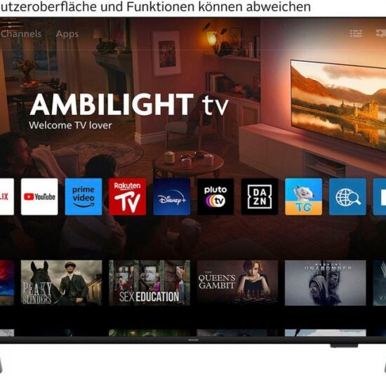 Smart TV Philips 75PUS8500/12 – 75 Zoll 4K LED mit 3-seitigem Ambilight, – Image 3