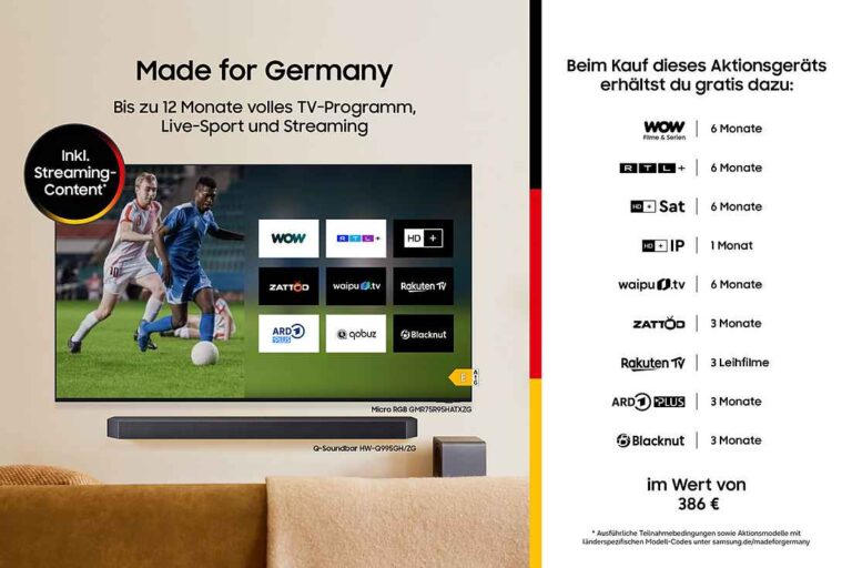 Fernseher Samsung OLED S85F – 55 Zoll OLED AI TV mit PANTONE