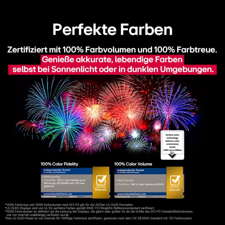 Fernseher LG OLED evo G5 65 Zoll – 4K OLED AI TV