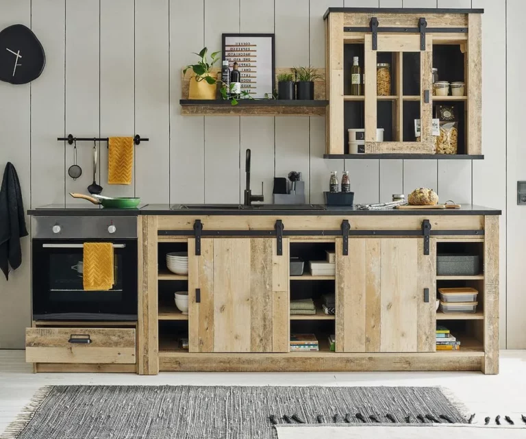 Küchenset „Stove" 4-teilig von Furn.Design – Vintage-Charme