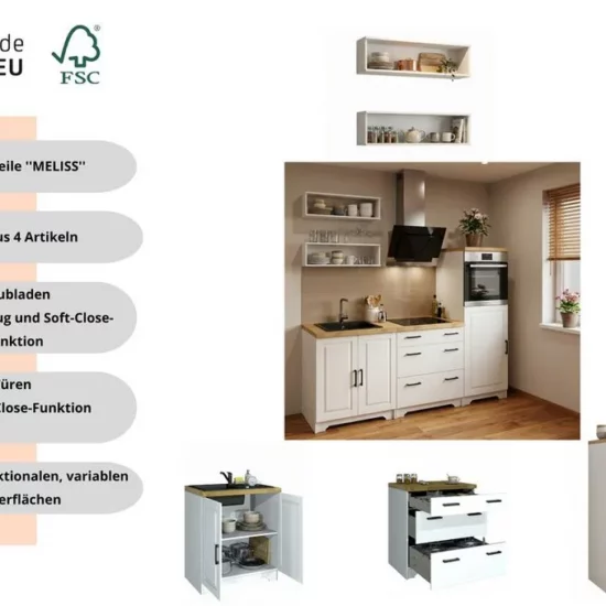 Küchenset „Meliss" von Home Affaire – Natürlicher Charme – Image 3