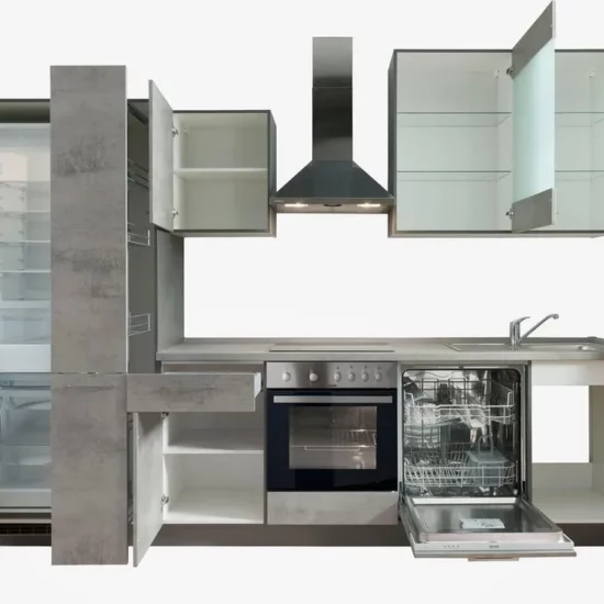 Küchenzeile KOCHSTATION Trea 310 cm – modernes Design – Image 5