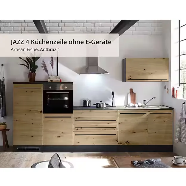 Küche BASIC by Balculina „Jazz" – hochwertige Einbauküche