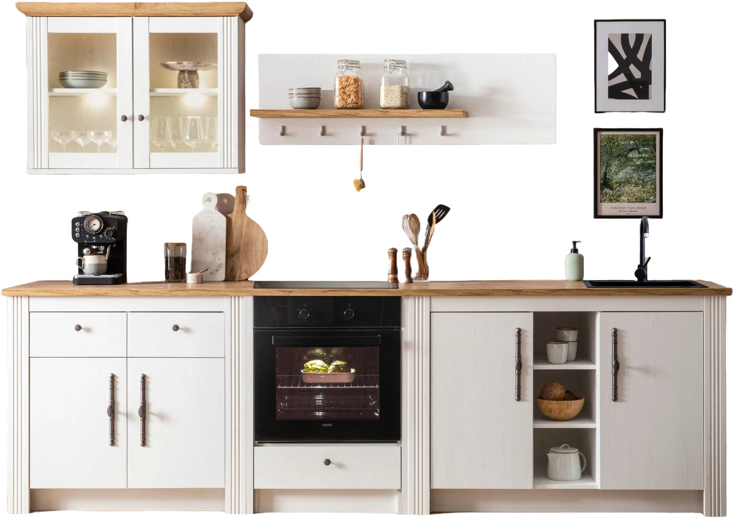 Küchenzeile KS-Westminster 294 cm – moderner Landhausstil – Image 2