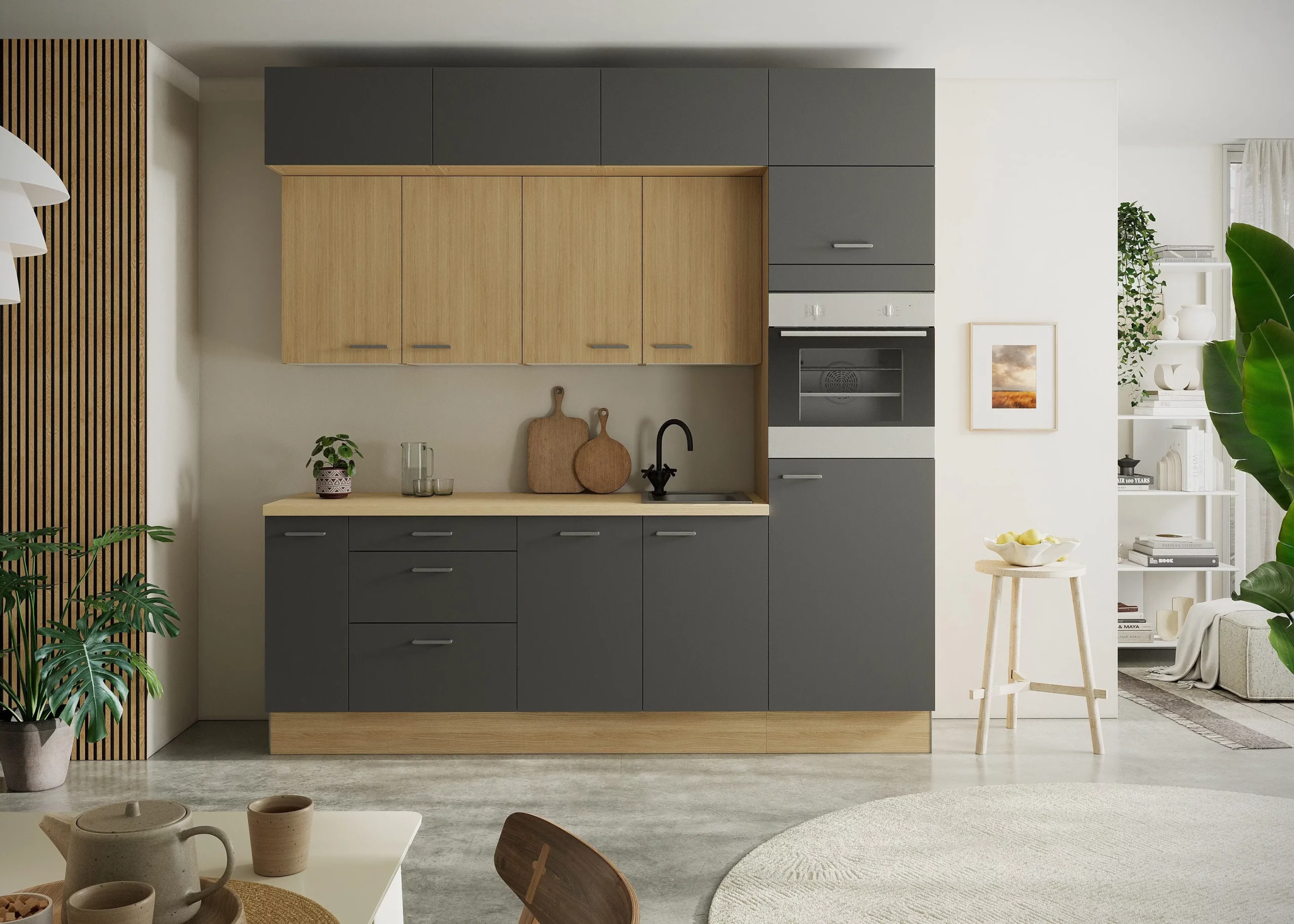 Küchenzeile KS-Lucy 240 cm – minimalistisches Design – Image 5