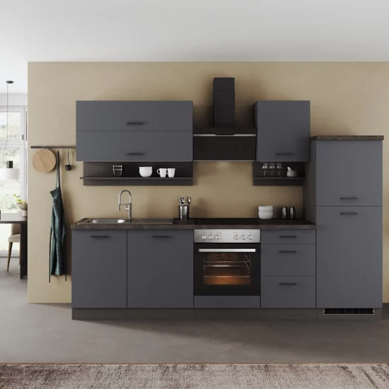 Küchenzeile KS-Frieda 280 cm – CPL-Arbeitsplatte – Image 4