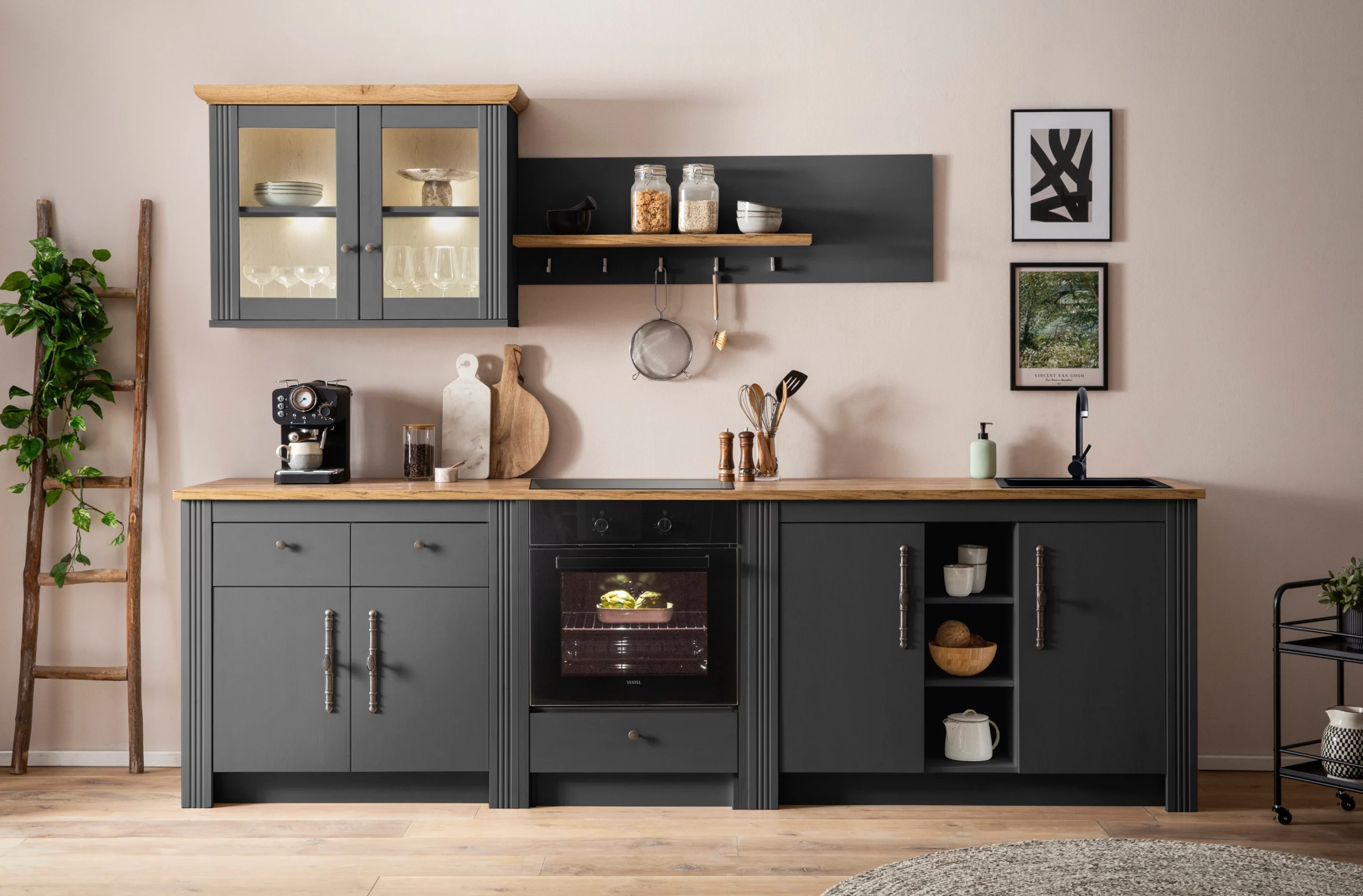 Küchenzeile KS-Westminster 294 cm – moderner Landhausstil – Image 3