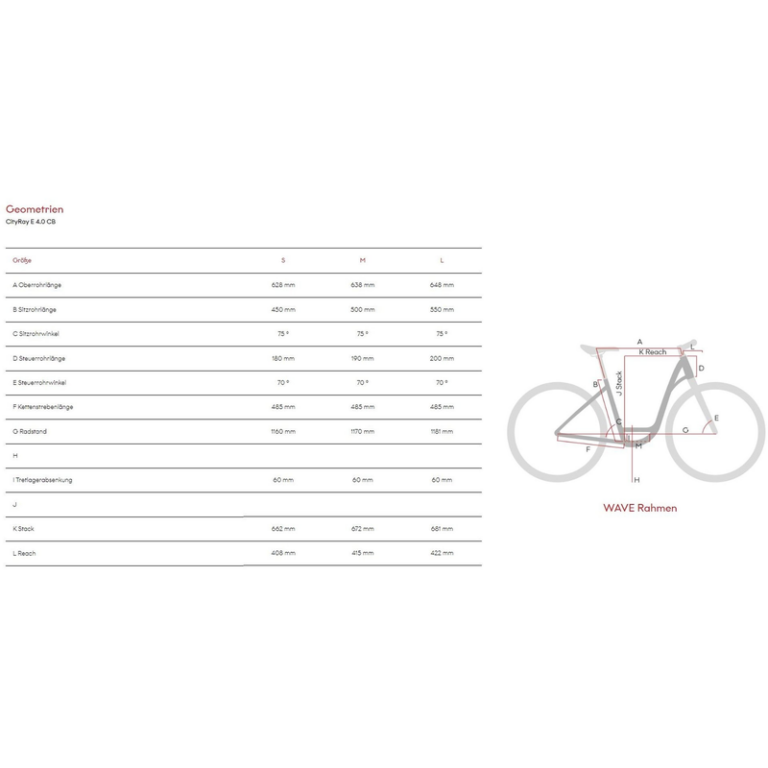 Raymon CityRay E 4.0 CB - 500 Wh - 28 Zoll - Tiefeinsteiger