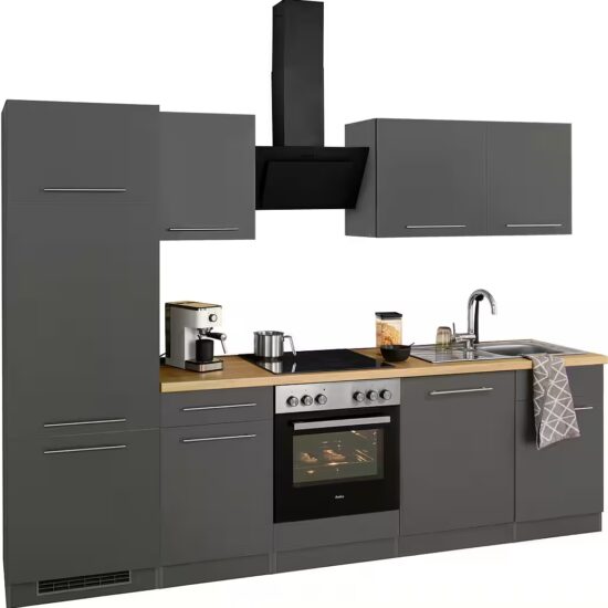 wiho Küchen Küchenzeile Unna, ohne E-Geräte, Breite 280 cm – Image 2