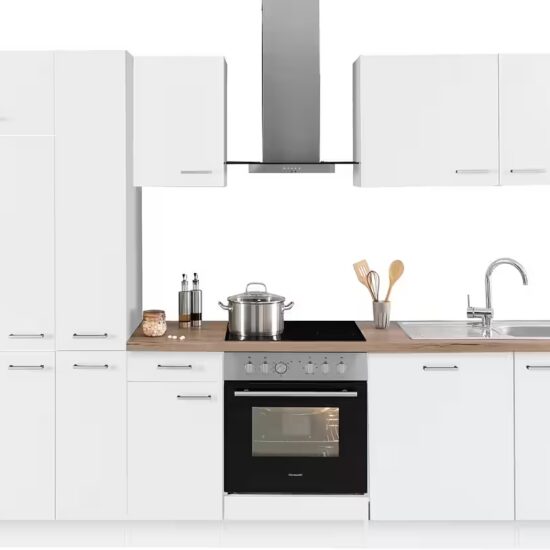 OPTIFIT Küchenzeile Iver Breite 300 cm, mit Hanseatic E-Geräten, inkl. Kühlschrank – Image 9