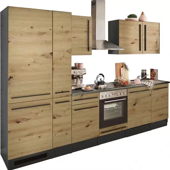 BASIC by Balculina Küchenzeile Jazz, Breite 310 cm, wahlweise mit E-Geräten – Image 2