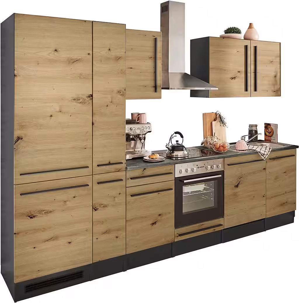 BASIC by Balculina Küchenzeile Jazz, Breite 310 cm, wahlweise mit E-Geräten – Image 2