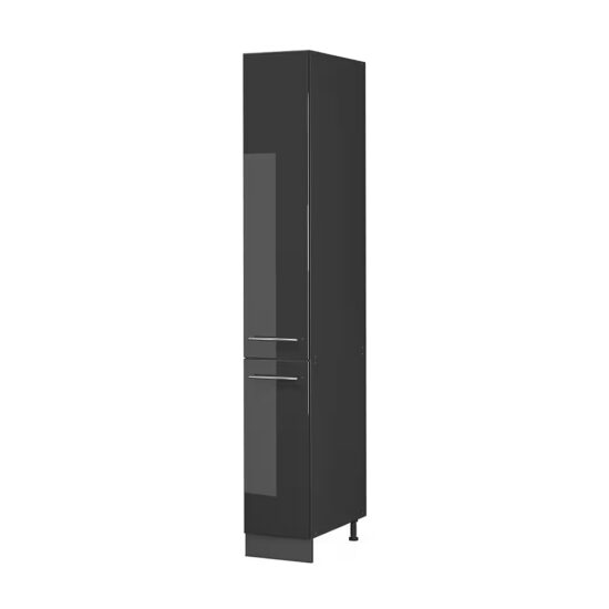 Vicco Hochschrank Fame-Line, Goldkraft Eiche/Anthrazit, 30 cm (1-St) – Image 2