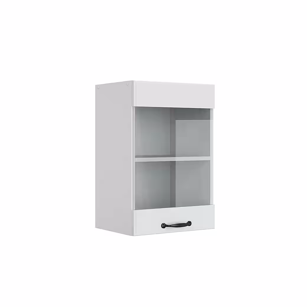 Vicco Glashängeschrank R-Line, Blau-Grau/Weiß, 40 cm (1-St) – Image 2