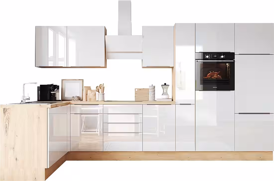 RESPEKTA Küchenzeile Safado aus der Serie Marleen, Breite 370 cm, mit Soft-Close, in exklusiver Konfiguration für OTTO – Image 10