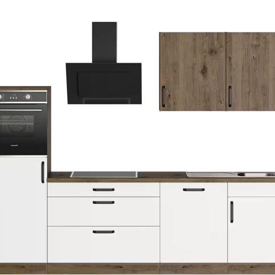 wiho Küchen Küchenzeile Elba, wahlweise mit Hanseatic E-Geräten, Breite 330 cm – Image 11