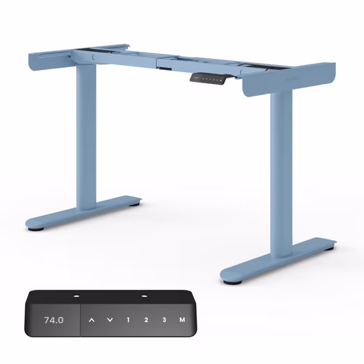 Ergotopia Schreibtisch Desktopia One (elektrisch höhenverstellbarer Schreibtisch Gestell), elektrisch höhenverstellbares Tischgestell – Image 3