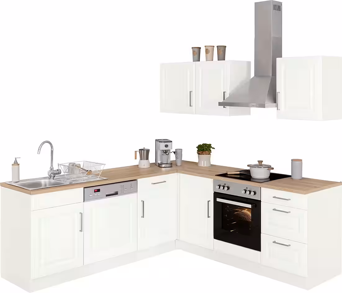 KOCHSTATION Winkelküche KS-Tinnum, mit E-Geräten, Stellbreite 240/270 cm – Image 9