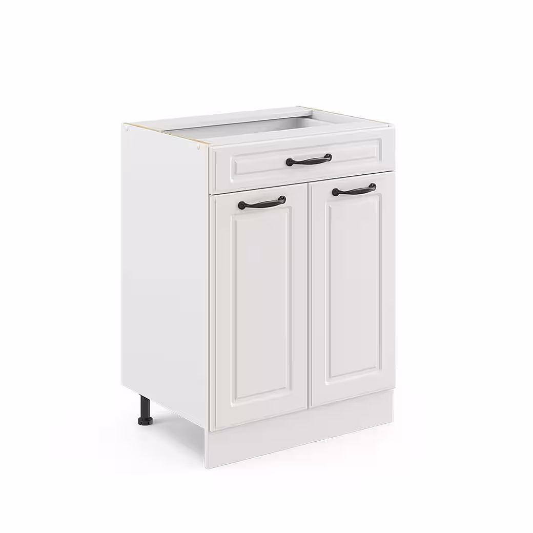 Vicco Unterschrank R-Line, Blau-Grau/Weiß, 60 cm mit Schublade, ohne Arbeitsplatte (1-St) – Image 2