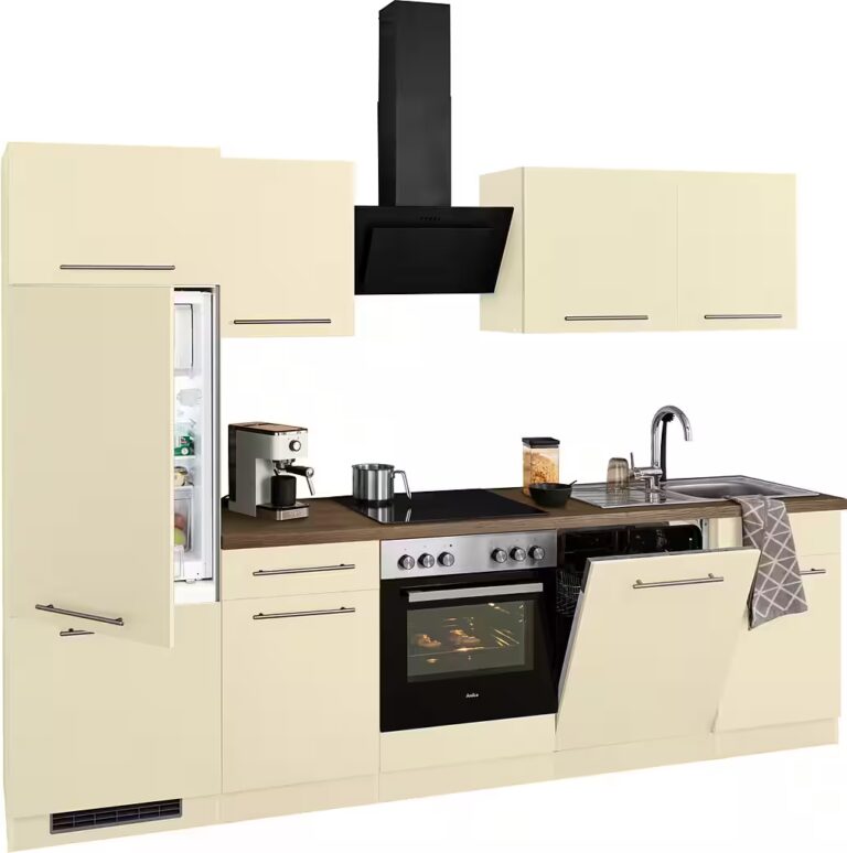 wiho Küchen Küchenzeile Unna, ohne E-Geräte, Breite 280 cm