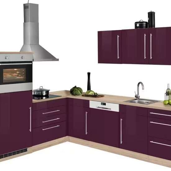 KOCHSTATION Winkelküche KS-Samos, Stellbreite 200x270 cm, wahlweise mit E-Geräten und Induktion – Image 9
