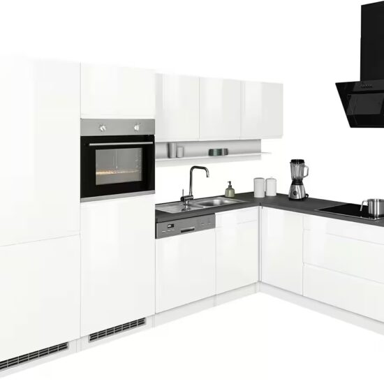 KOCHSTATION Winkelküche KS-Virginia,neu in verbesserter Ausführung, Stellbreite 290/190 cm cm, Soft-Close, wahlweise mit Induktion – Image 5