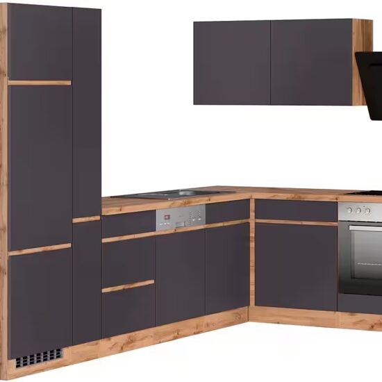 KOCHSTATION Winkelküche KS-Riesa, Stellbreite 240x270 cm, wahlweise mit oder ohne E-Geräte – Image 10