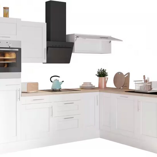 KOCHSTATION Küche KS-Ahus, 200 x 270 cm breit, wahlweise mit E-Geräten, Soft Close Funktion – Image 9