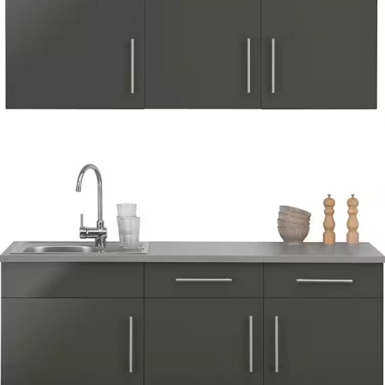 wiho Küchen Pantryküche Cali, ohne E-Geräte, Breite 160 cm – Image 2