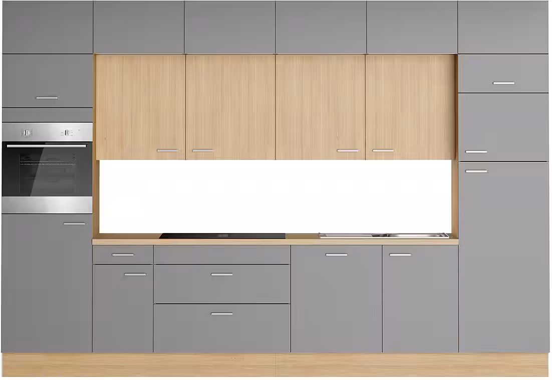 KOCHSTATION Küchenzeile KS-Lucy, Breite 360 cm, Soft-Close, inkl. Zubehör, wahlweise mit E-Geräten – Image 2