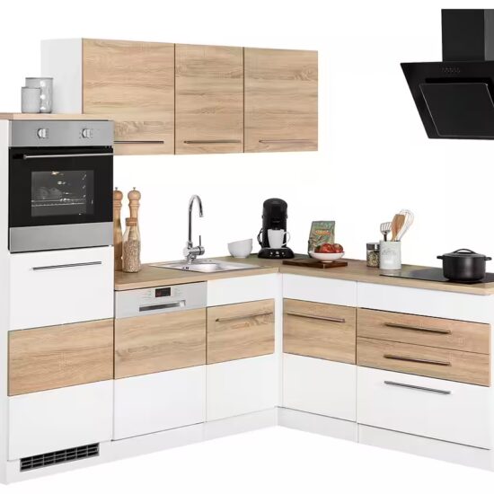 KOCHSTATION Winkelküche KS-Trient, Stellbreite 230x190 cm, wahlweise mit E-Geräten, mit Arbeitsplatte – Image 10