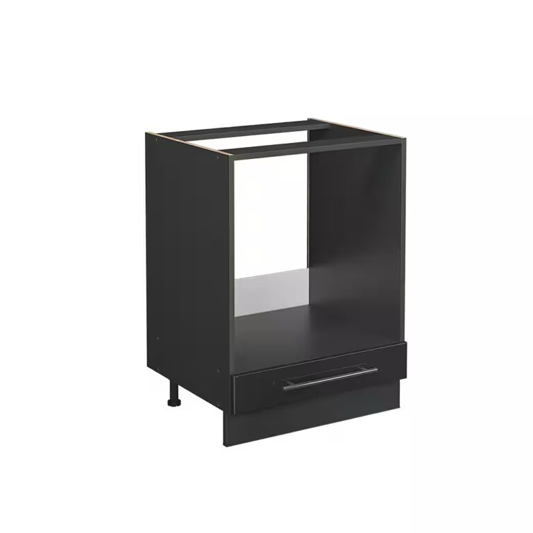 Vicco Herdumbauschrank Fame-Line, Goldkraft Eiche/Anthrazit, 60 cm ohne Arbeitsplatte (1-St)