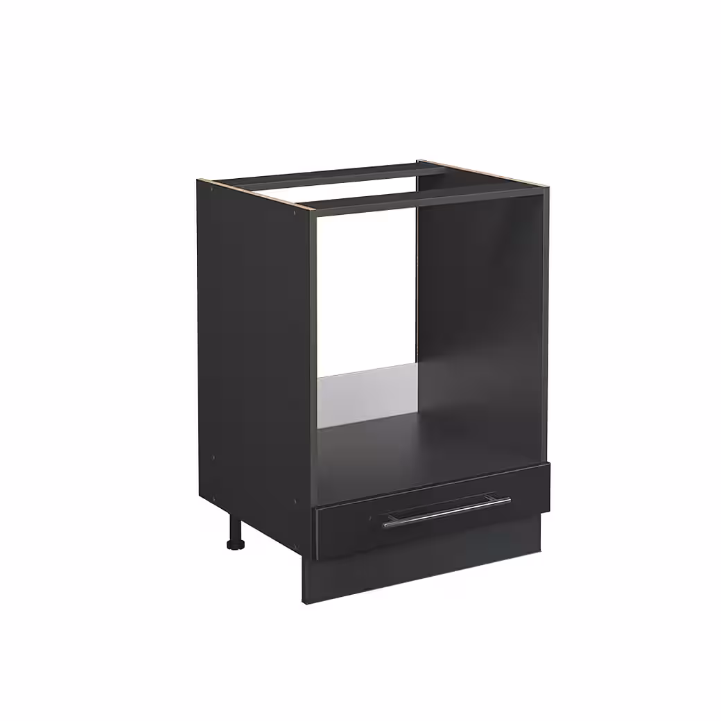 Vicco Herdumbauschrank Fame-Line, Goldkraft Eiche/Anthrazit, 60 cm ohne Arbeitsplatte (1-St) – Image 2