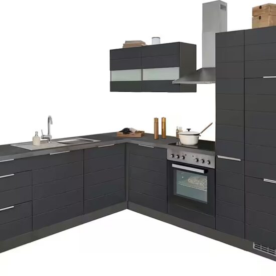 KOCHSTATION Winkelküche KS-Luhe, Stellbreite 240x270 cm, wahlweise mit oder ohne E-Geräten, MDF-Fronten – Image 10
