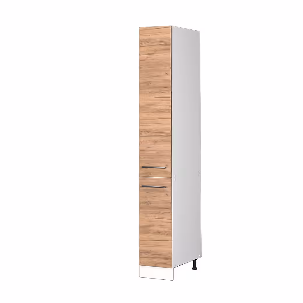 Vicco Hochschrank Fame-Line, Weiß Hochglanz/Anthrazit, 30 cm (1-St) – Image 3