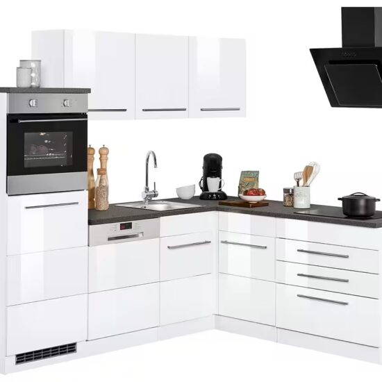 KOCHSTATION Winkelküche KS-Trient, Stellbreite 230x190 cm, wahlweise mit E-Geräten, mit Arbeitsplatte – Image 9