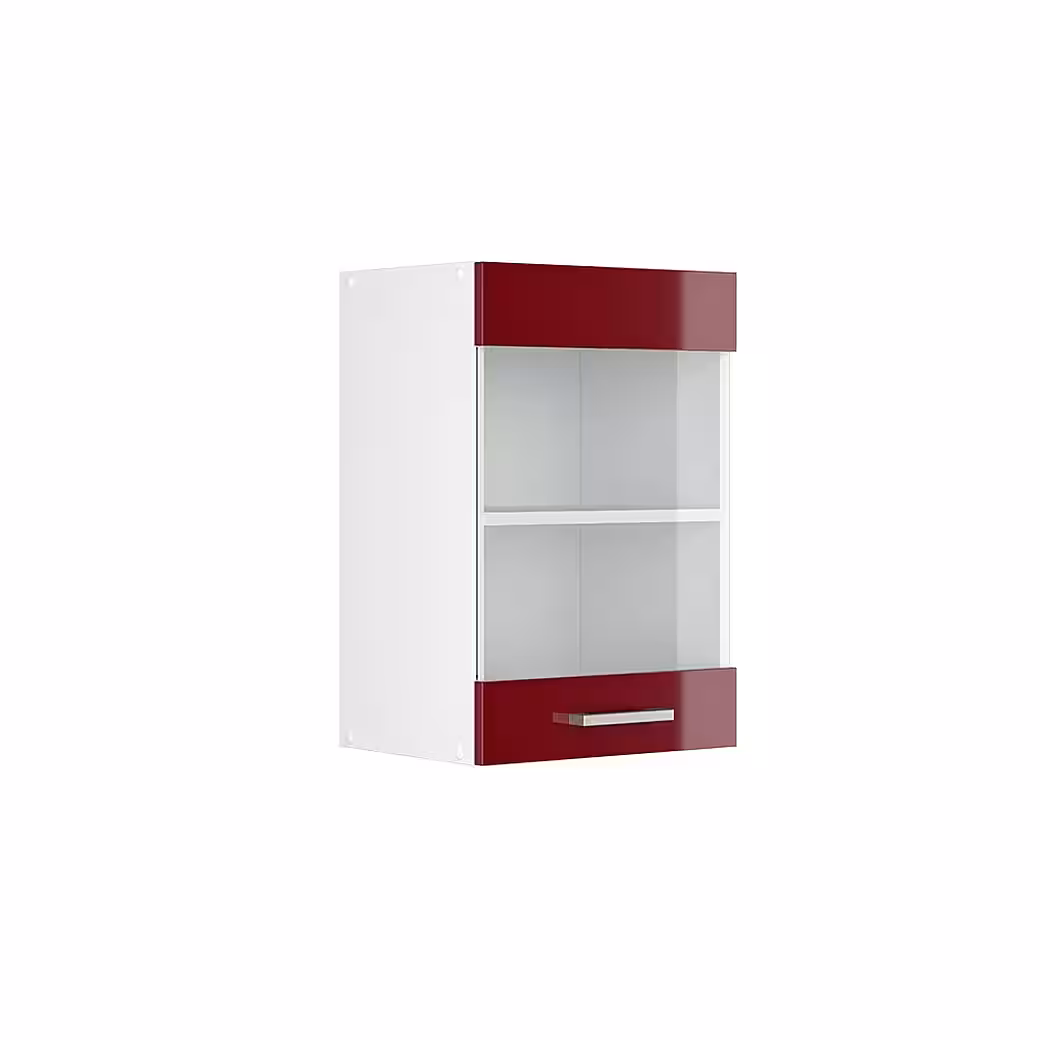Vicco Glashängeschrank R-Line, Blau-Grau/Weiß, 40 cm (1-St) – Image 3