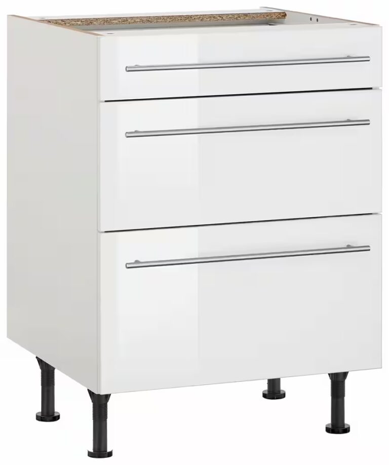 OPTIFIT Unterschrank Bern 60 cm breit, mit Schubkasten und 2 Auszügen,höhenverstellbare Füße