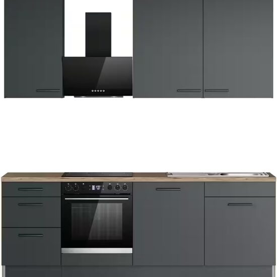 OPTIFIT Küchenzeile Fiona, Breite 230 cm, mit Hanseatic-E-Geräten in Premium oder Basic – Image 9